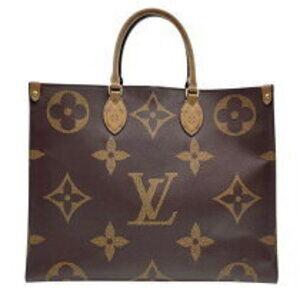 Louis Vuitton On the Go Brown Monogram Giant Reverse Tote Bag